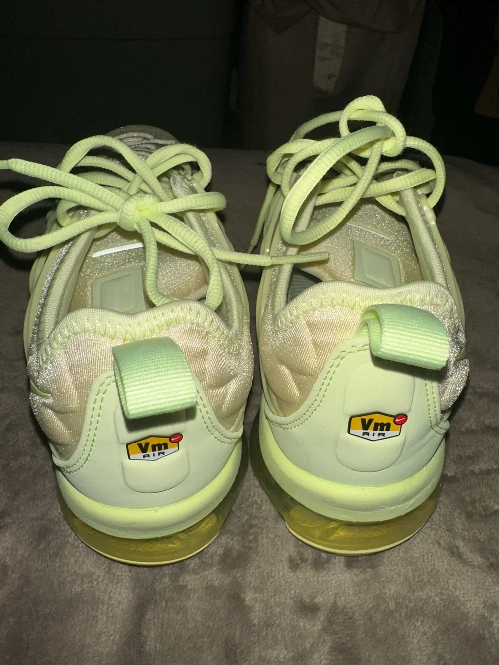 Nike Women’s Neon Yellow Lace-Up Sneakers